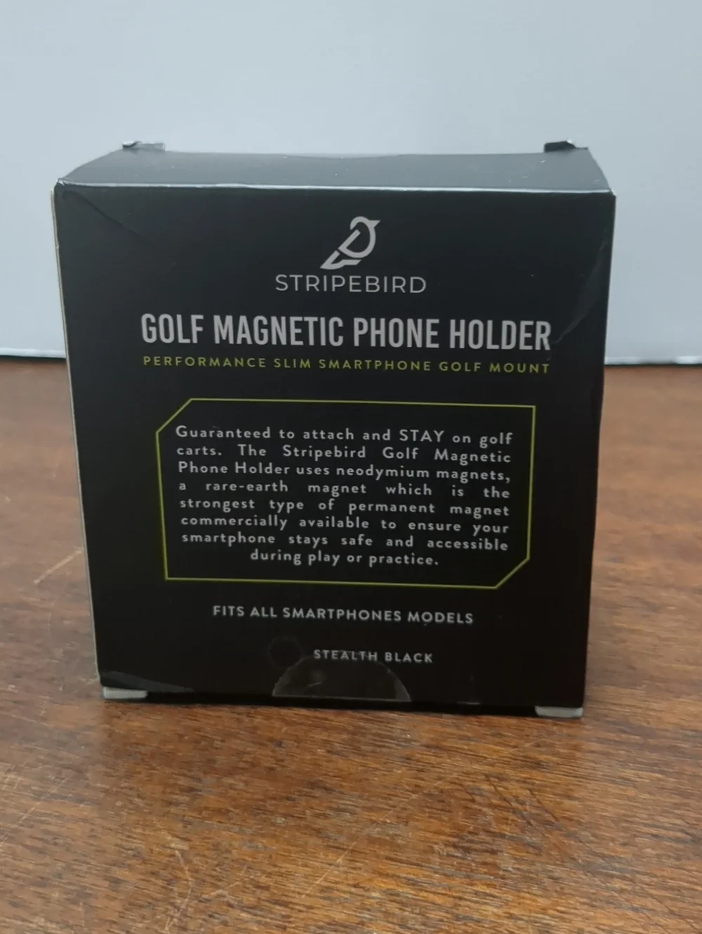 New Stripebird Blue Slim Golf Cart Magnetic Phone Holder